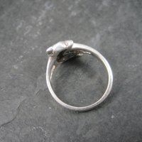 Vintage Sterling Dolphin Ring Size 6