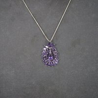 Flashy Estate 90s Amethyst Pendant