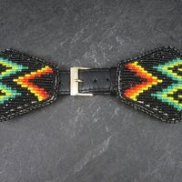 Vintage Native American Beaded Watch Band Douglas George