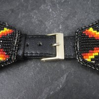 Vintage Native American Beaded Watch Band Douglas George