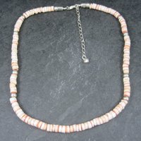 Vintage Sterling Shell Necklace Desert Rose Trading