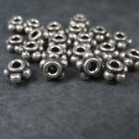 Destash Sterling Beads 6x3mm 9.9 grams