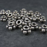 Destash Sterling Beads 6x3mm 9.9 grams
