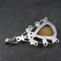 Large Jasper Garnet Topaz Pendant