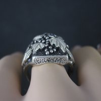 Mens Sterling Black Hills Silver Ring Size 9