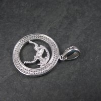 Sterling Zodiac Capricorn Pendant