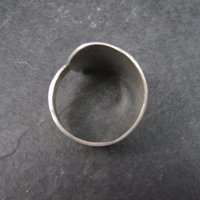 Vintage Southwestern Sterling Spoon Ring Size 11