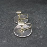 Southwestern Sterling Roadrunner Screw On Earrings