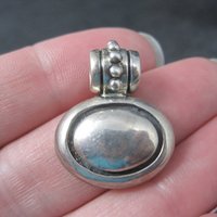 Sterling Thailand Mod Unisex Pendant