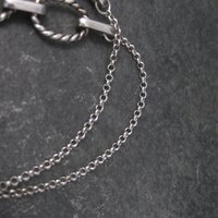 Estate Sterling Cubic Zirconia Necklace