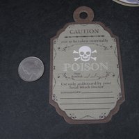 Lot of 5 Diecut Halloween Tags We R Memory Keepers