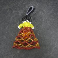 Sioux Beaded Maiden Pendant