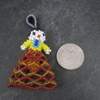 Sioux Beaded Maiden Pendant