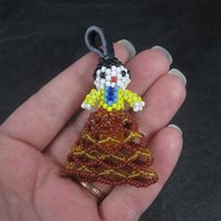 Sioux Beaded Maiden Pendant