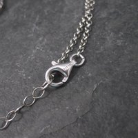 Estate Sterling Cubic Zirconia Necklace