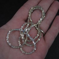Vintage Italian Sterling Necklace Chain 19.5 Inches