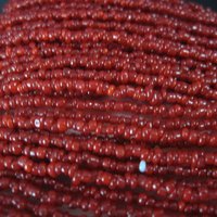 Southwestern Vintage 40 Strand Coral Bead Necklace 20.5 Inches
