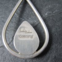 Vintage Southwestern Sterling Turquoise Pendant Necklace