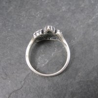Vintage Sterling Black Hills Silver Leaf Ring Size 6