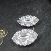Vintage Western Circle Y of Yoakum Earrings