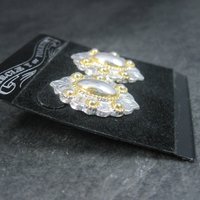 Vintage Western Circle Y of Yoakum Earrings