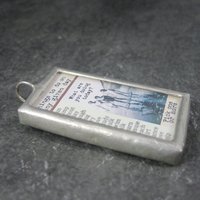 Inspirational Tile Pendant Necklace