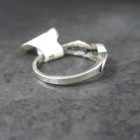 Vintage Black Hills Silver Leaf Ring