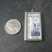 Inspirational Tile Pendant Necklace