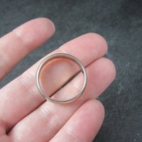 Vintage 14K White Gold Band Ring Size 11.5 Kaynar