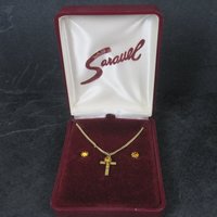 Kids Cross Stud Earrings Jewelry Set by Saravel
