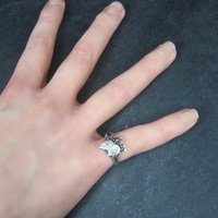 Black Hills Silver Leaf Ring Size 6