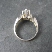 Sterling Marquise Cz Ring Size 7