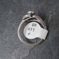 Vintage Black Hills Sterling Rose Ring