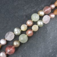 Sterling Gemstone Toggle Bracelet 8 Inches Liang