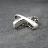 Vintage Sterling X Garnet Pendant