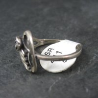 Vintage Black Hills Sterling Rose Ring