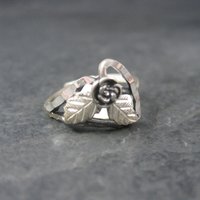 Vintage Black Hills Sterling Rose Ring