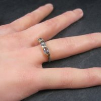 Vintage 10K Mystic Topaz Ring Size 7