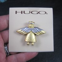 Estate Hugo Angel Brooch