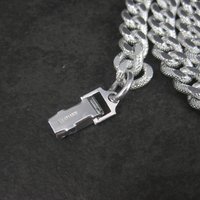 Vintage German Textured Figaro Chain 25 Inches