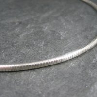 Vintage 3mm Italian Sterling Snake Chain 15 Inches Needs Clasp