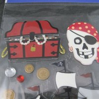 Sandylion Dimensional Pirate Stickers Scrapbooking