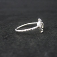 Dainty Estate Sterling Anchor Ring Size 6.5