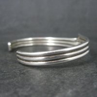Mexican Sterling Cuff Bracelet 6.5 Inches