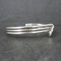 Mexican Sterling Cuff Bracelet 6.5 Inches
