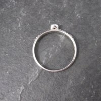 Simple Sterling Citrine Ring Size 9 Clyde Duneier