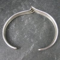 Mexican Sterling Cuff Bracelet 6.5 Inches