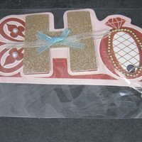 Dimensional Honey Scrapbooking Title