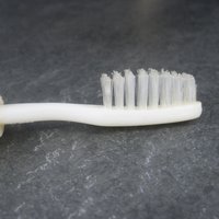 Vintage Gold Rhinestone Toothbrush Holder
