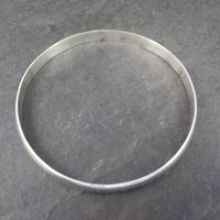 Navajo Vintage Sterling Bangle Bracelet 7.5 Inches